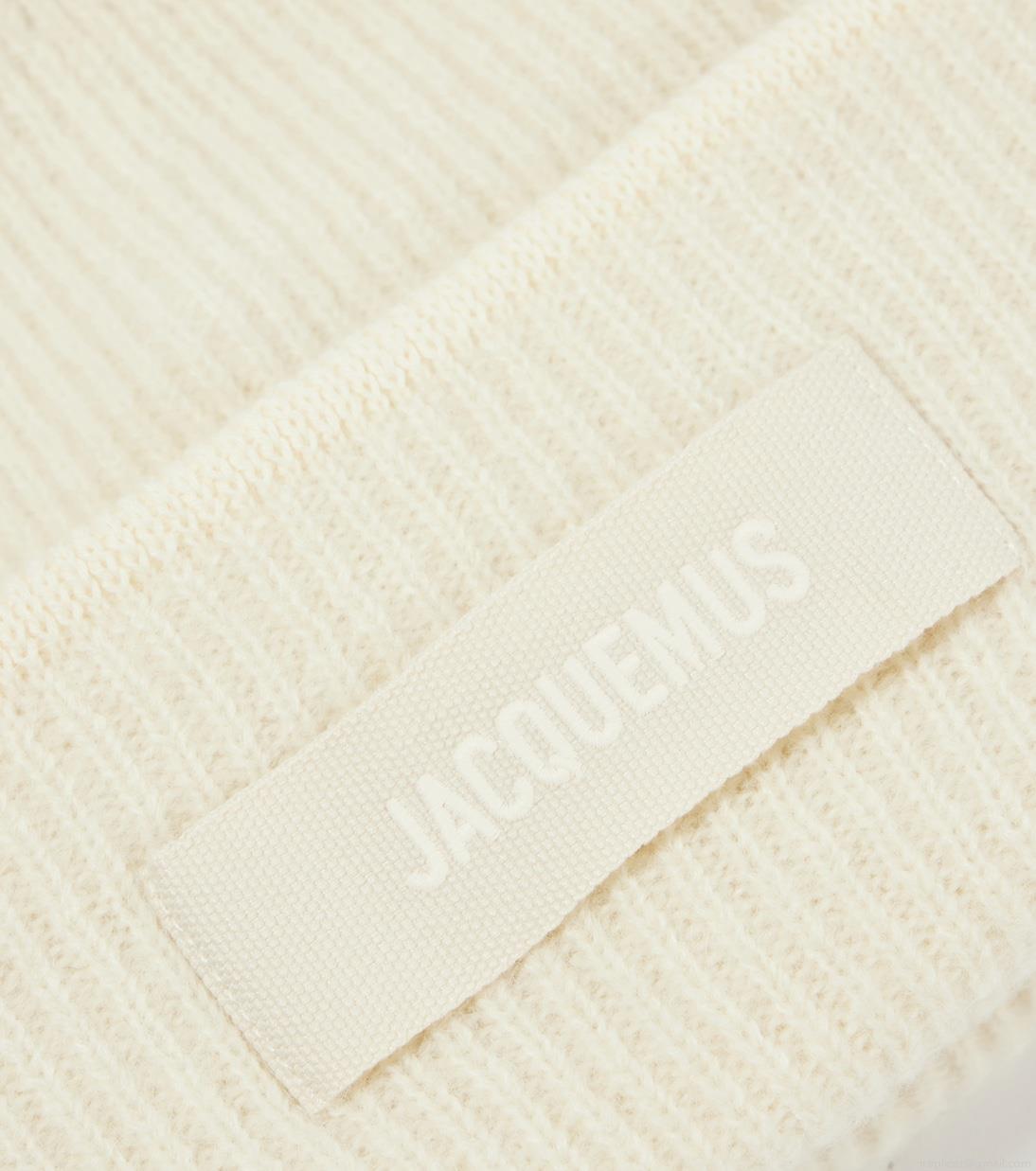 JacquemusLe Bonnet alpaca and wool-blend beanie