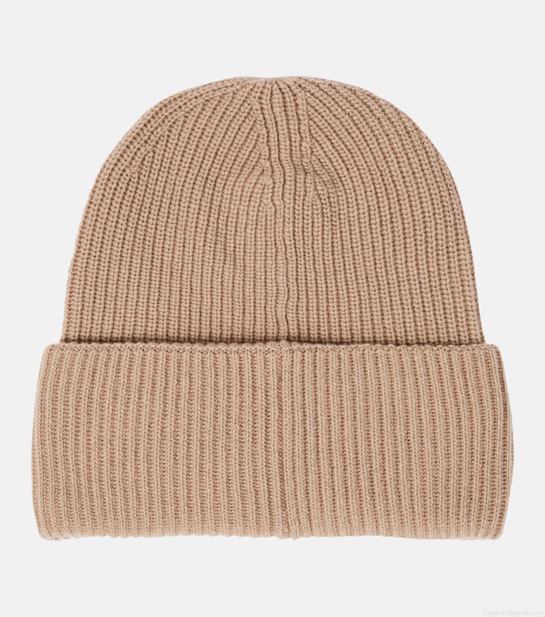 MonclerLogo wool beanie