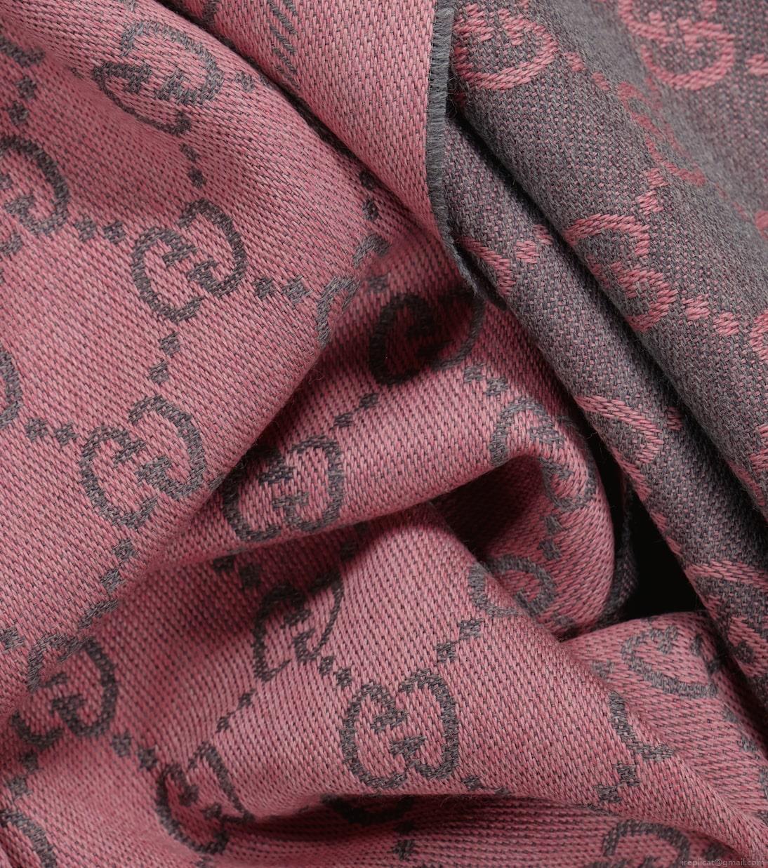 GucciGG wool jacquard scarf