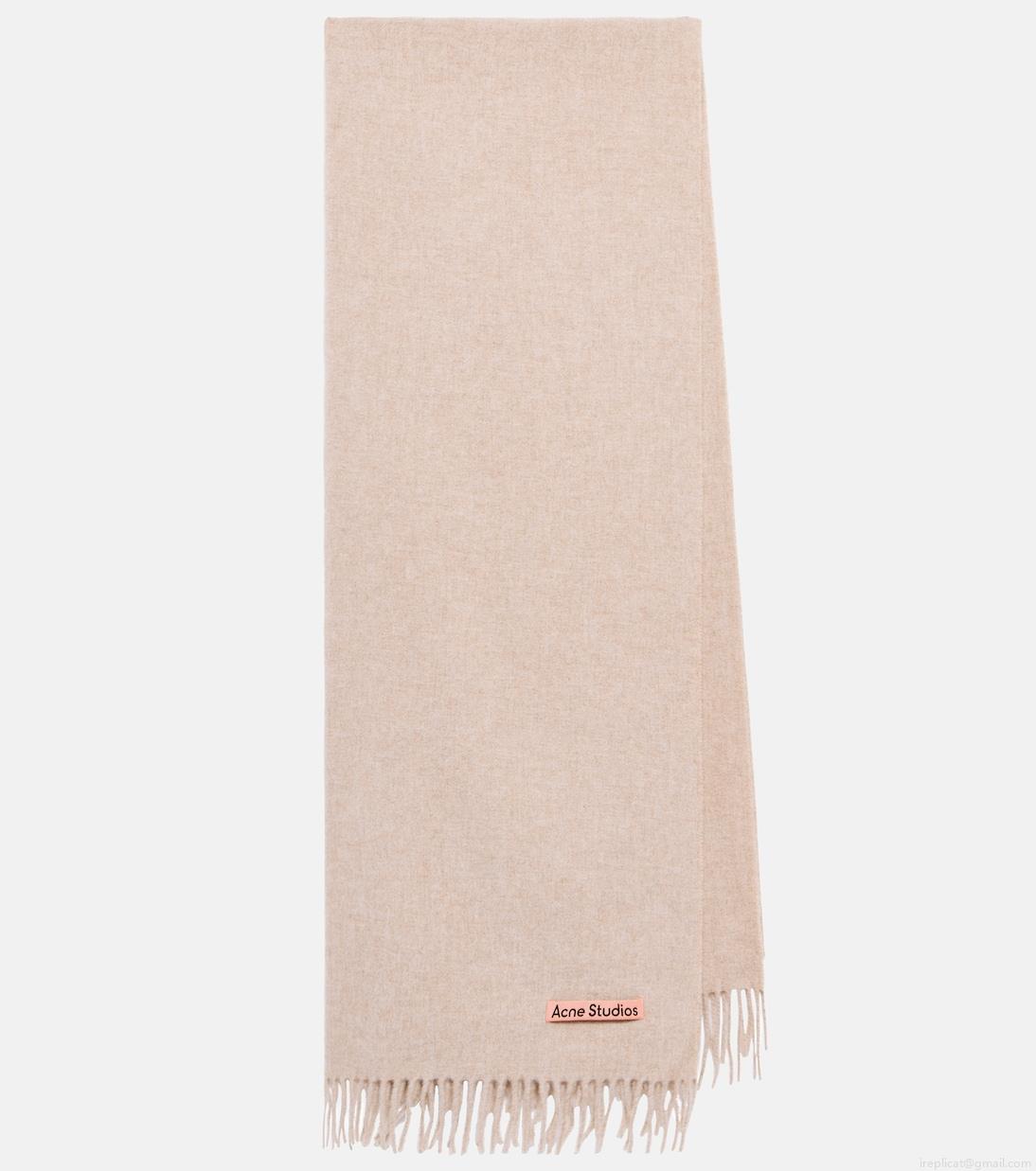 Acne StudiosCanada fringed wool scarf