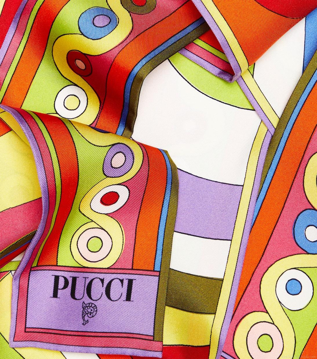 PucciIride silk scarf