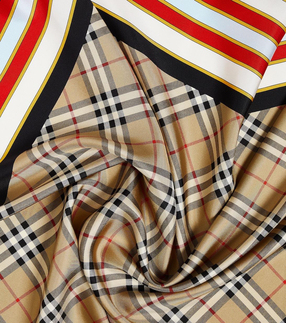 BurberryMontage silk scarf