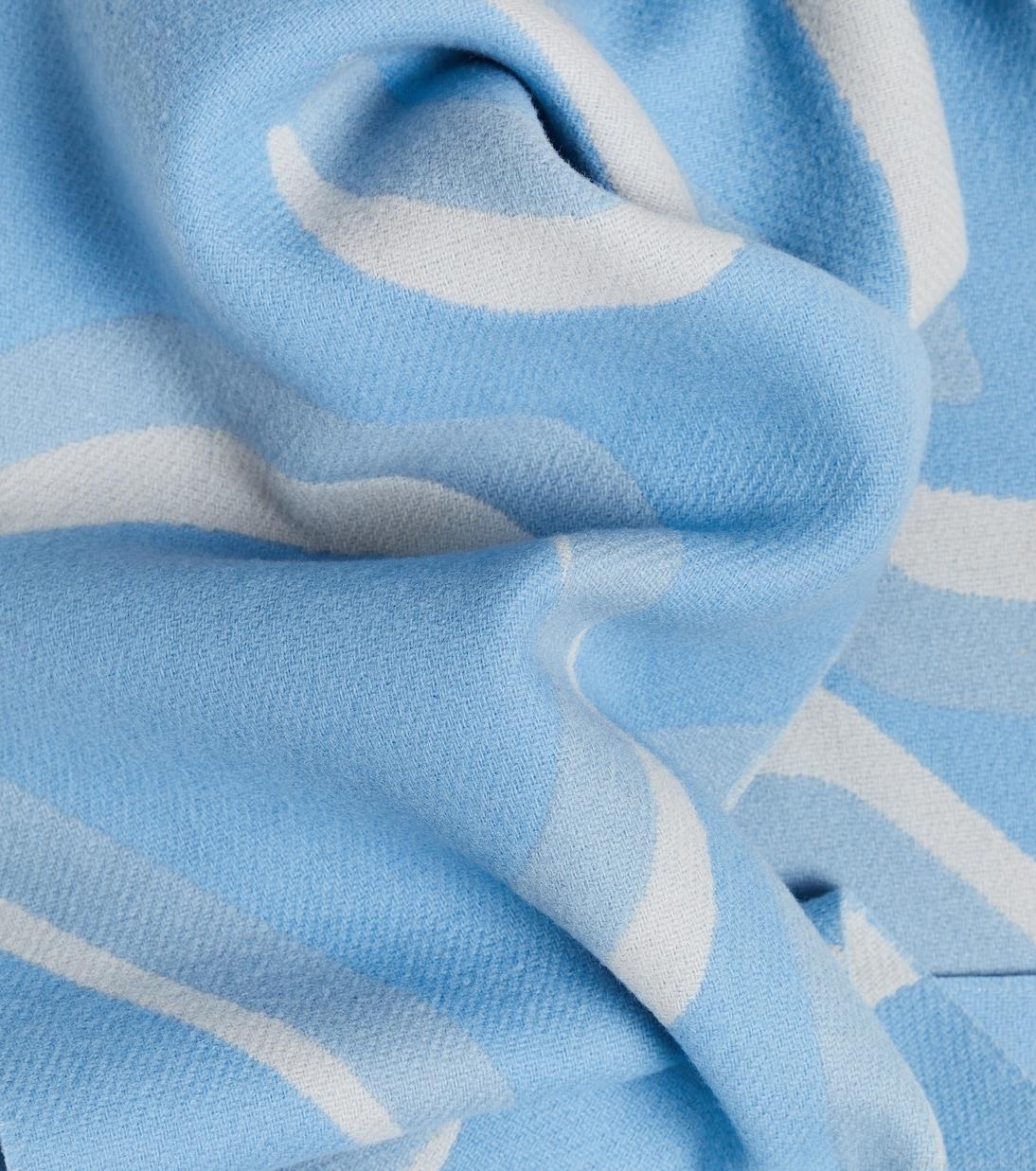 LoeweAnagram wool, cashmere, and silk scarf