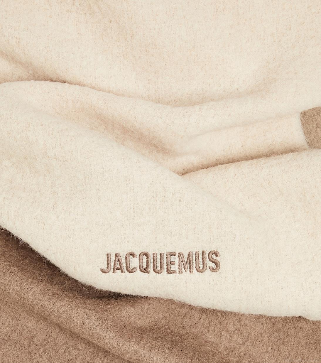 JacquemusL\'écharpe Moisson alpaca-blend scarf