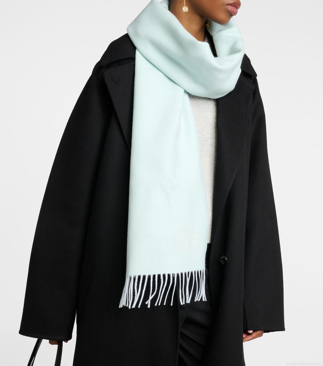 LoeweWool and cashmere scarf