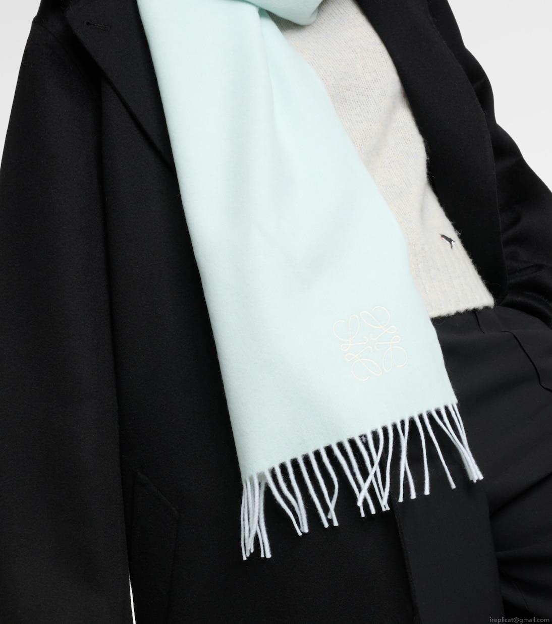 LoeweWool and cashmere scarf