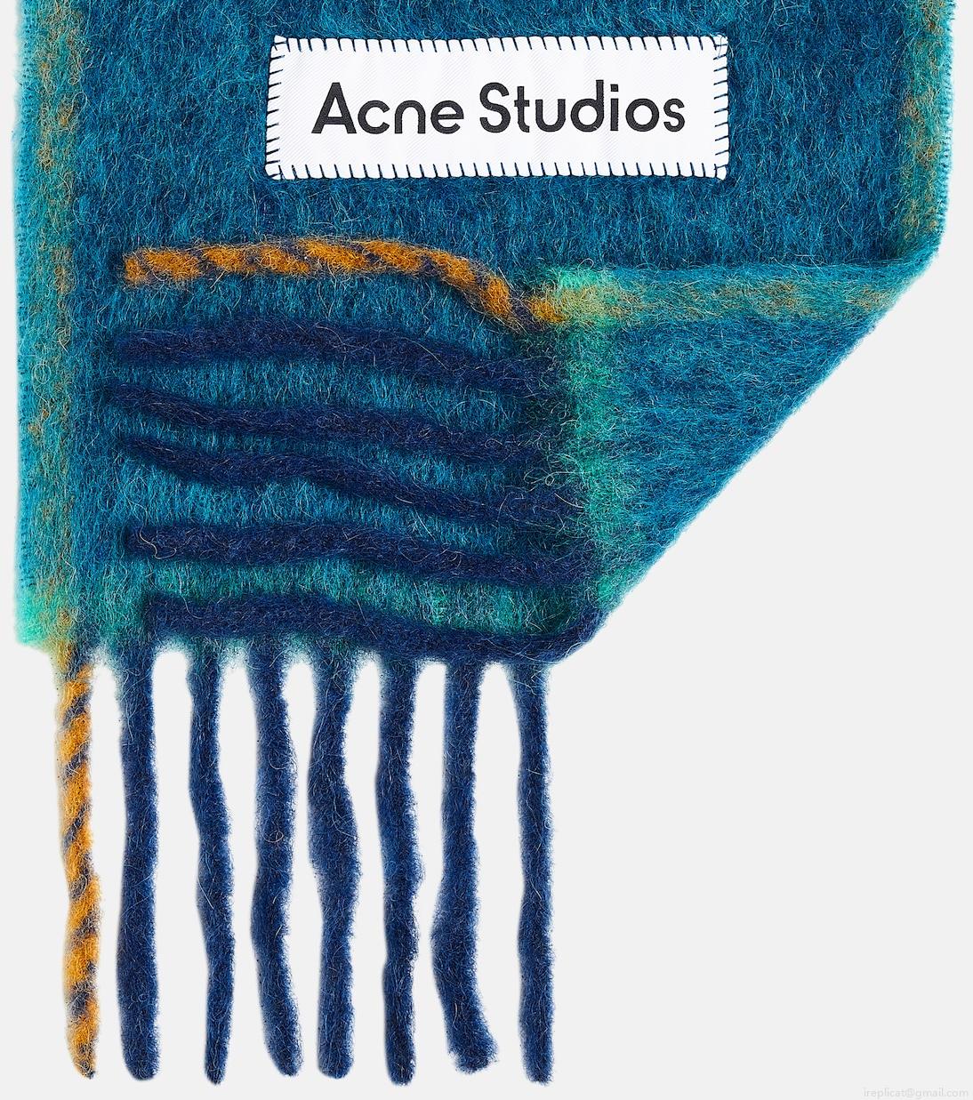 Acne StudiosFringed alpaca and wool-blend scarf