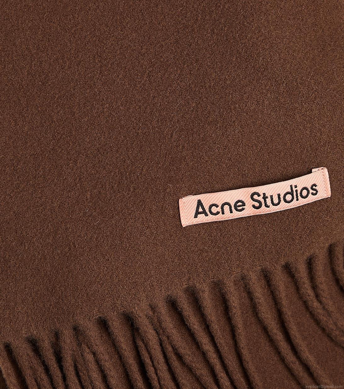 Acne StudiosFringed wool scarf