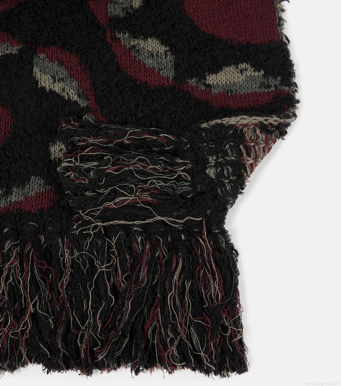 EtroPrinted wool-blend scarf