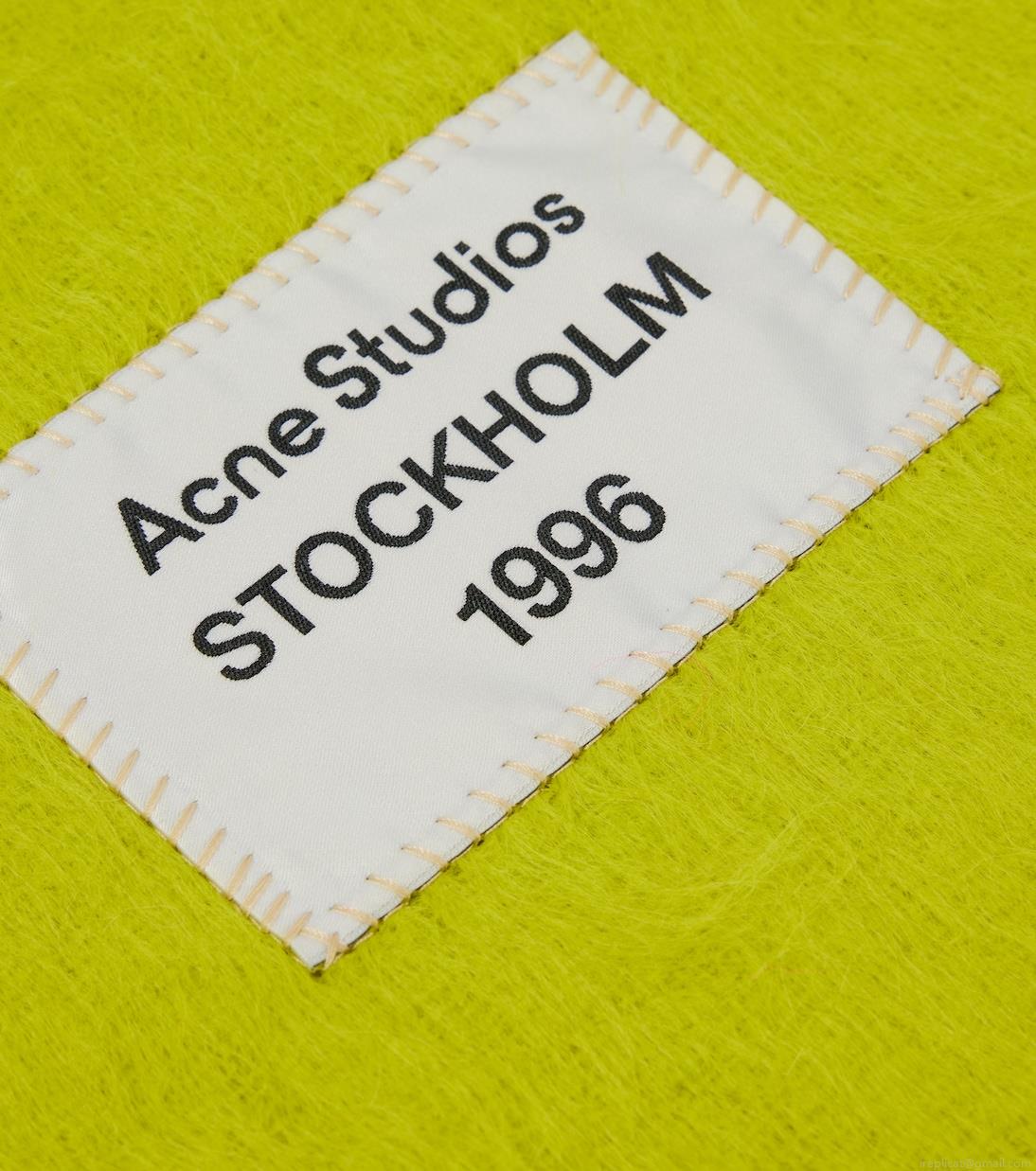 Acne StudiosLogo wool-blend scarf