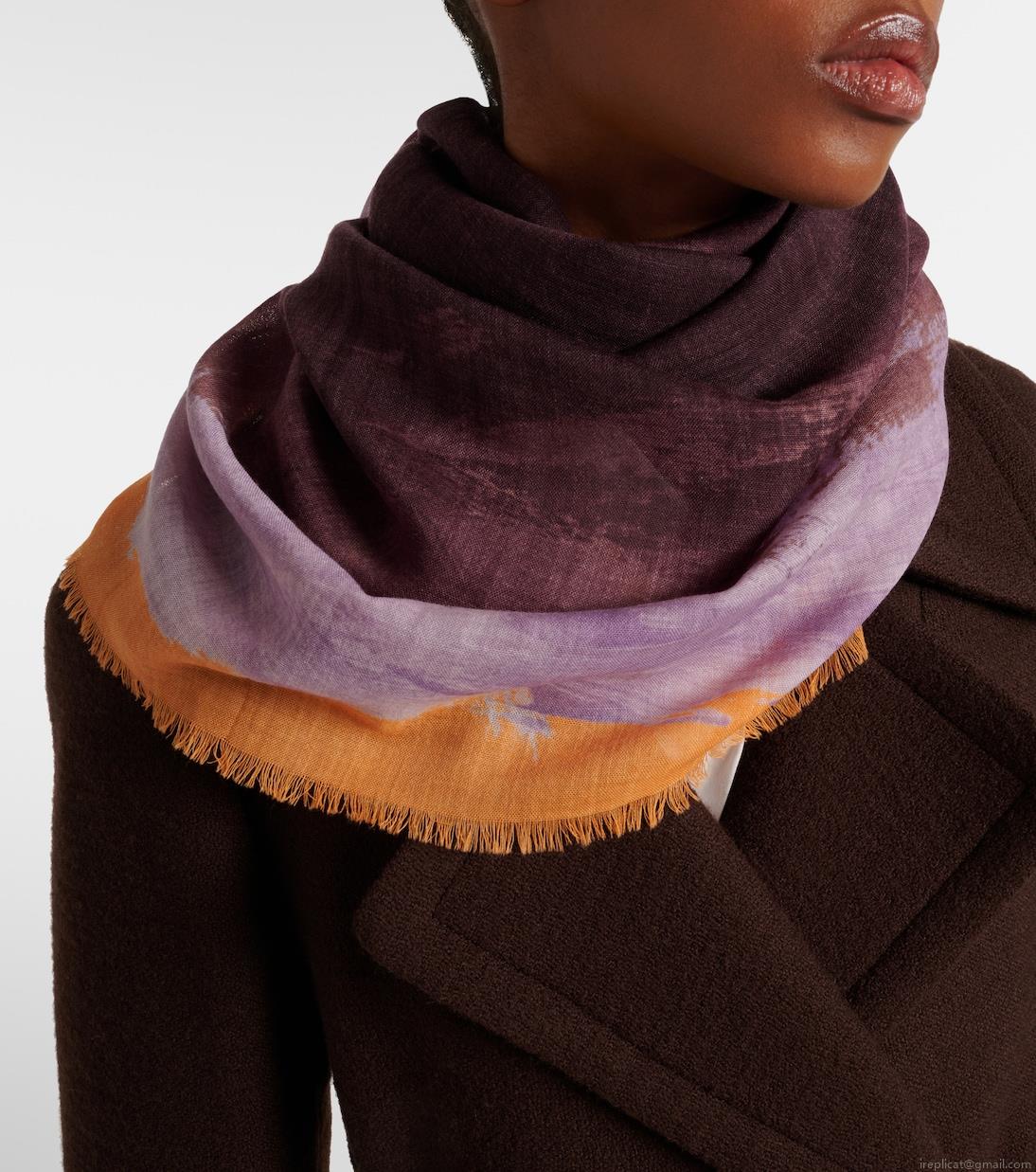 Dries Van NotenWool scarf