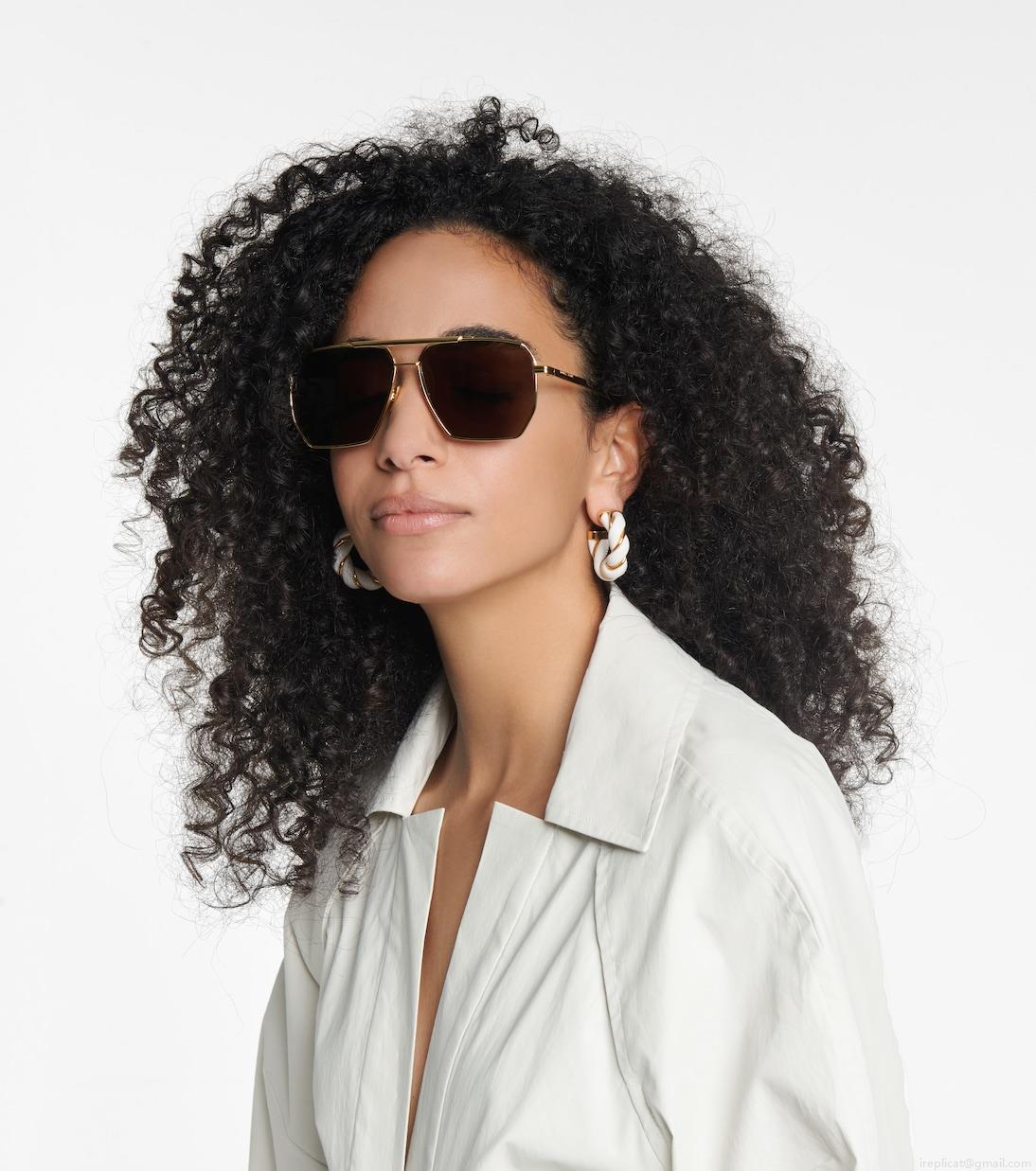 Bottega VenetaAviator sunglasses