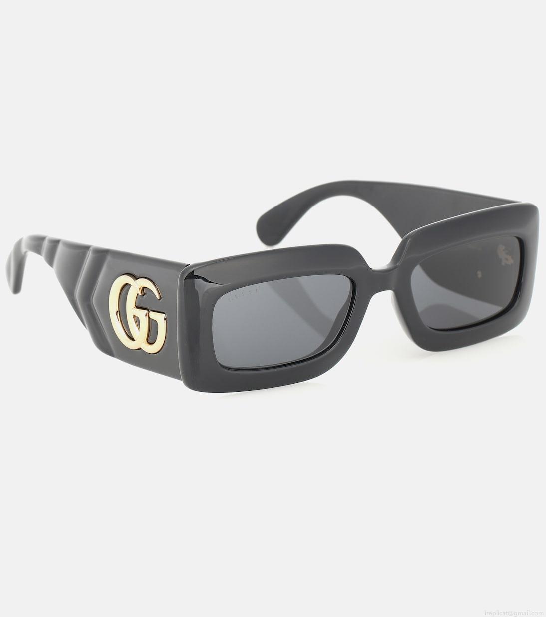 GucciDouble G rectangular sunglasses