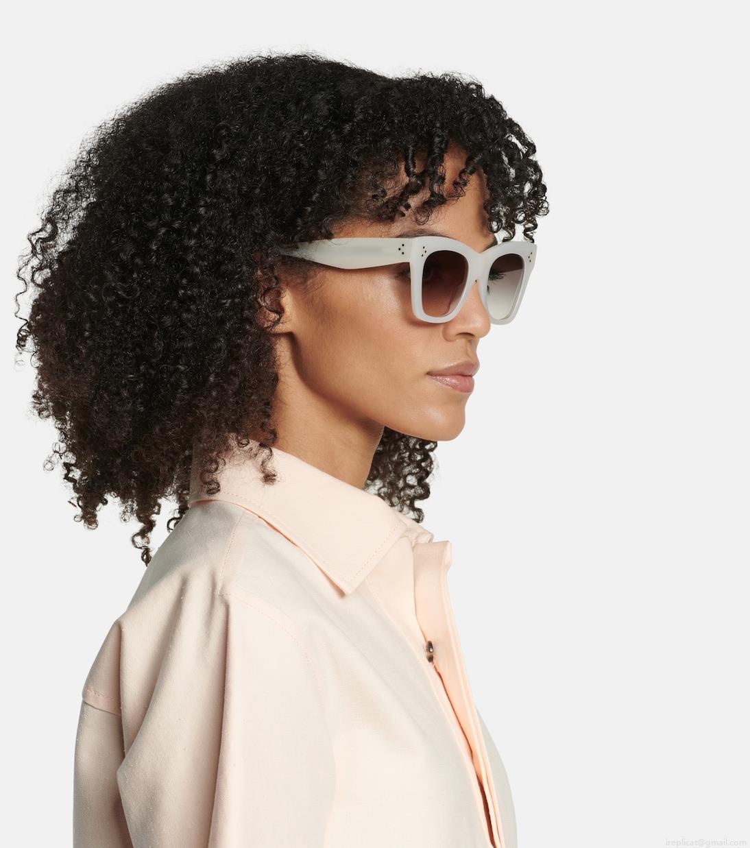 Celine EyewearCat-eye acetate sunglasses