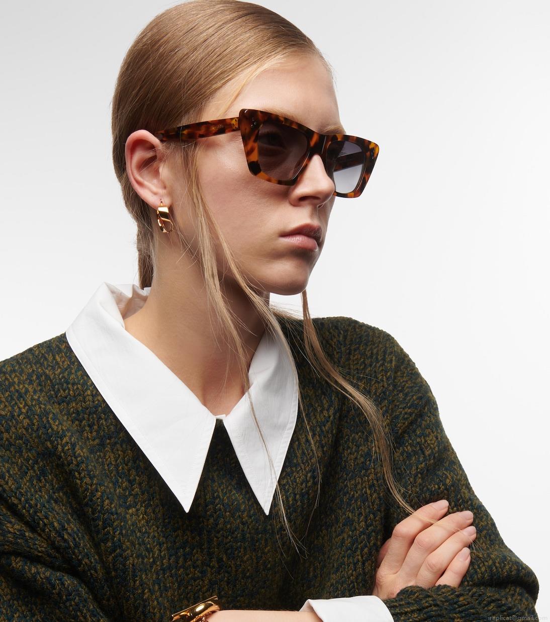 Celine EyewearCat-eye sunglasses