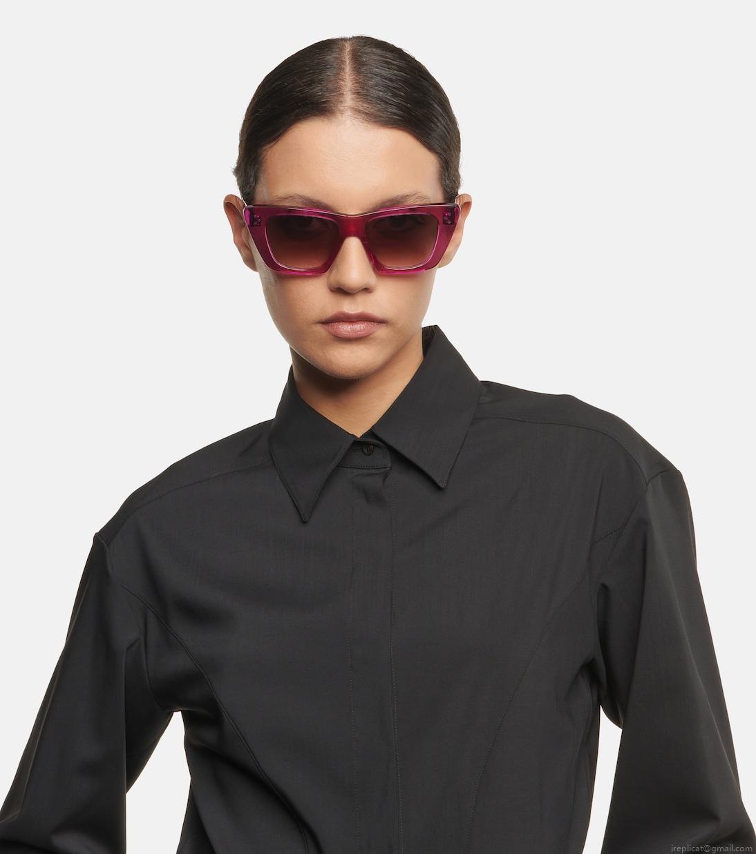 Celine EyewearCat-eye acetate sunglasses