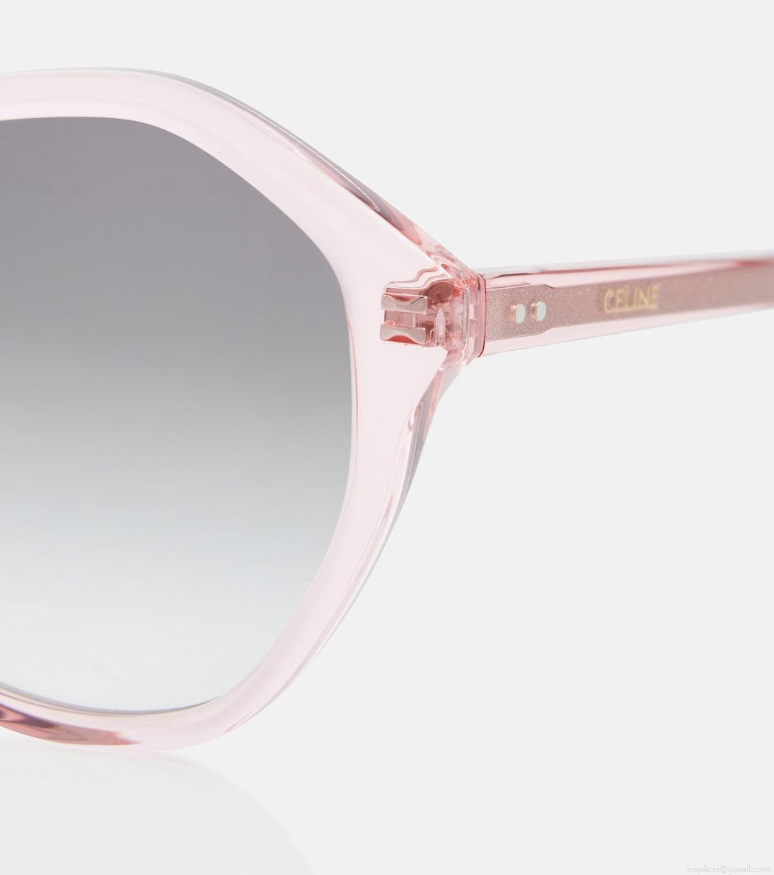 Celine EyewearS201 oversized acetate sunglasses