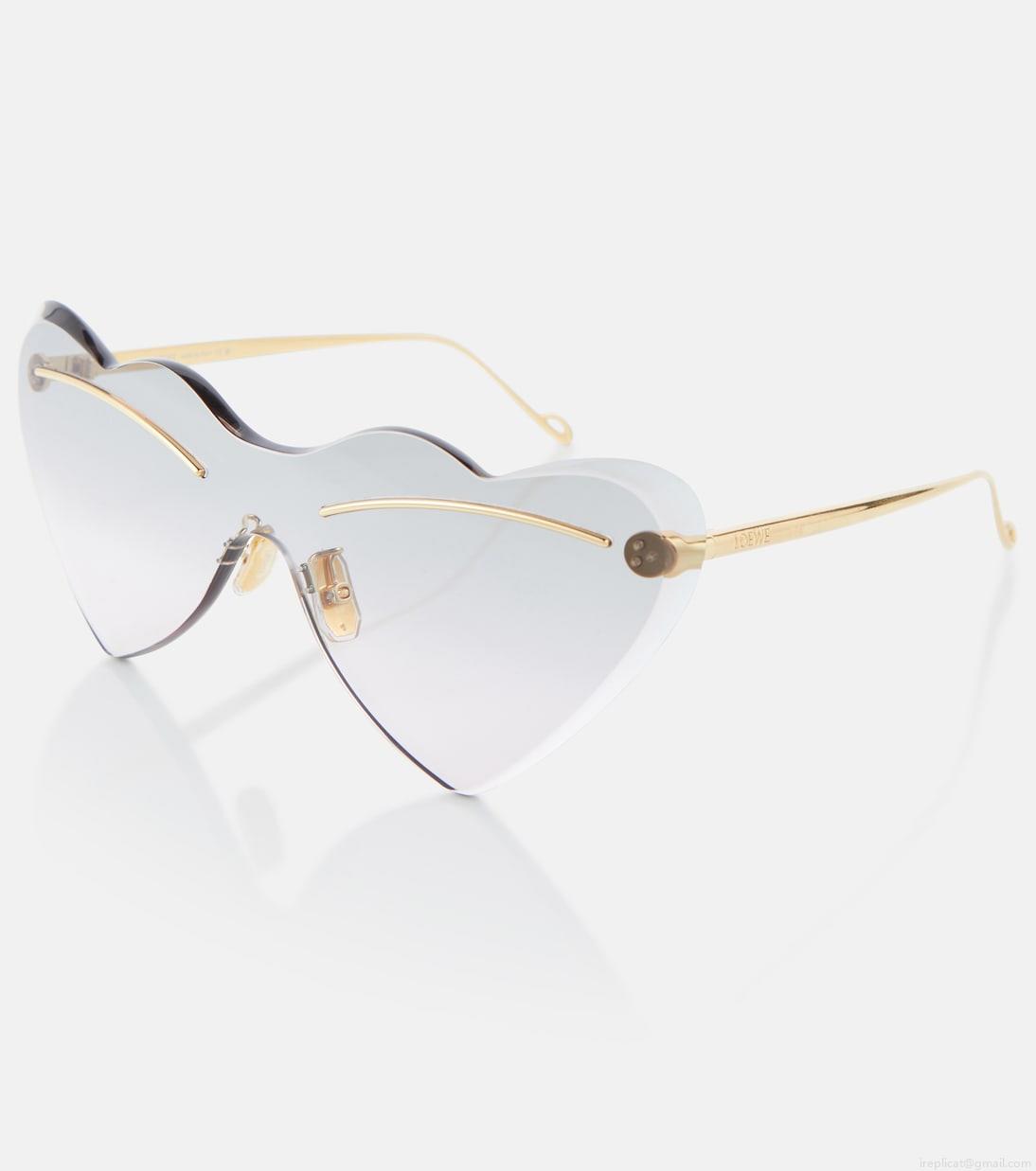 LoewePaula\'s Ibiza heart-shaped sunglasses