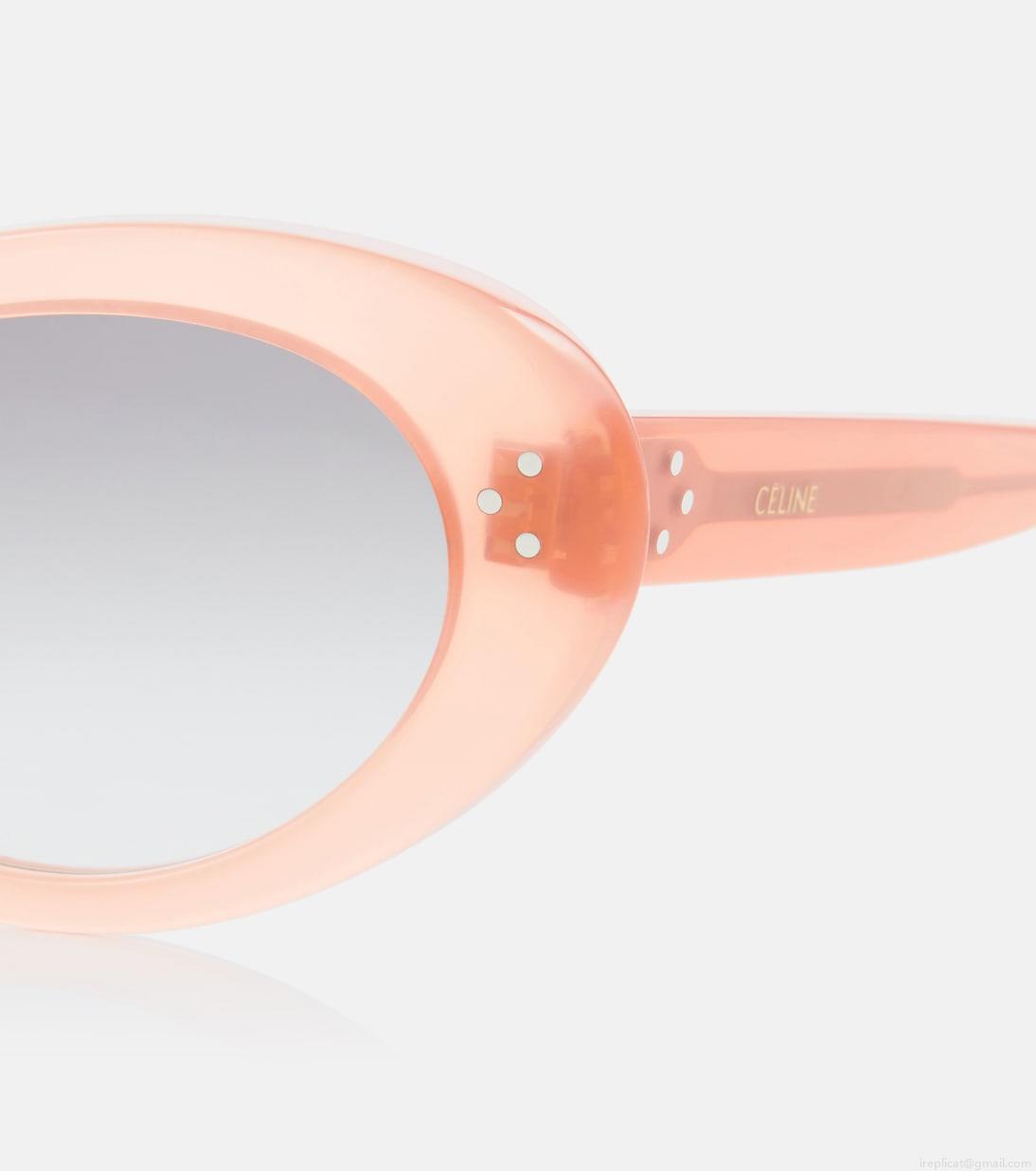 Celine EyewearTriomphe 01 oval sunglasses