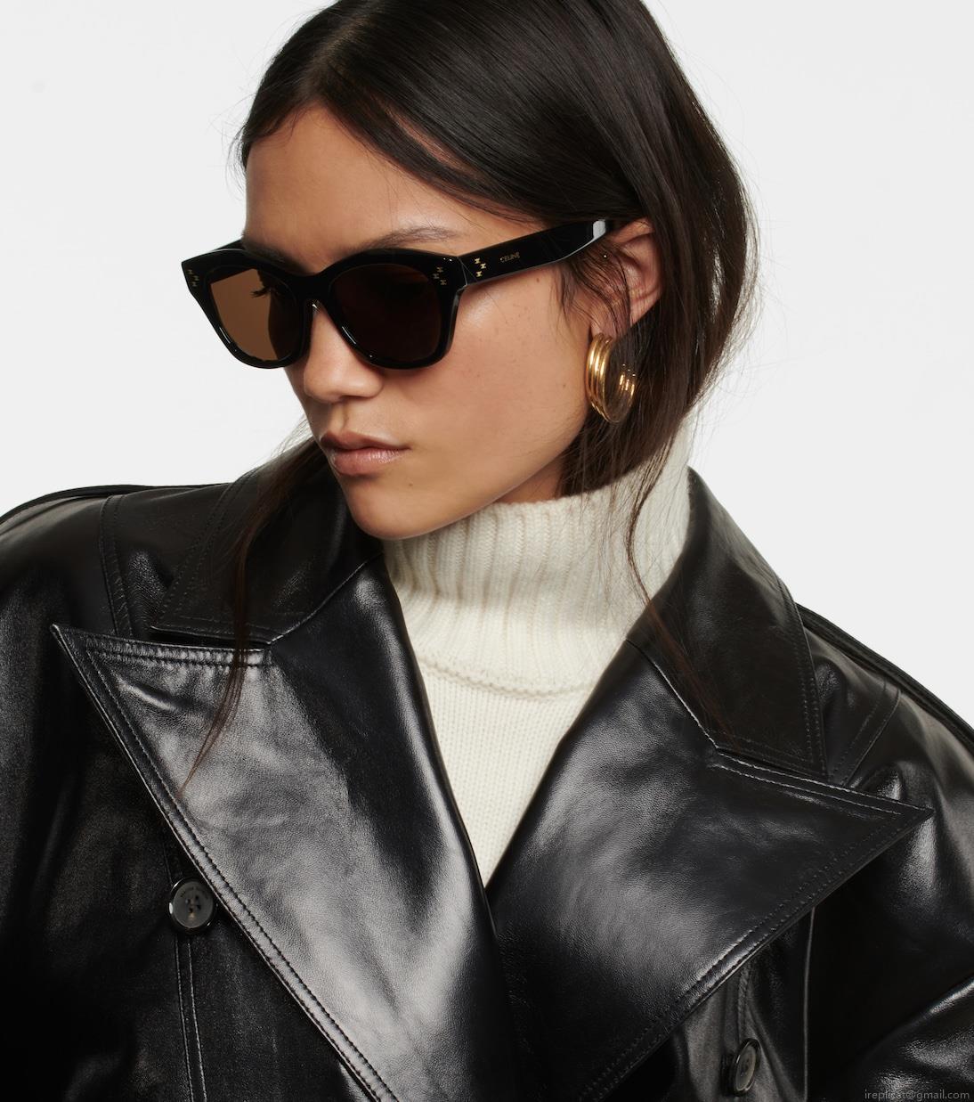 Celine EyewearD-frame sunglasses