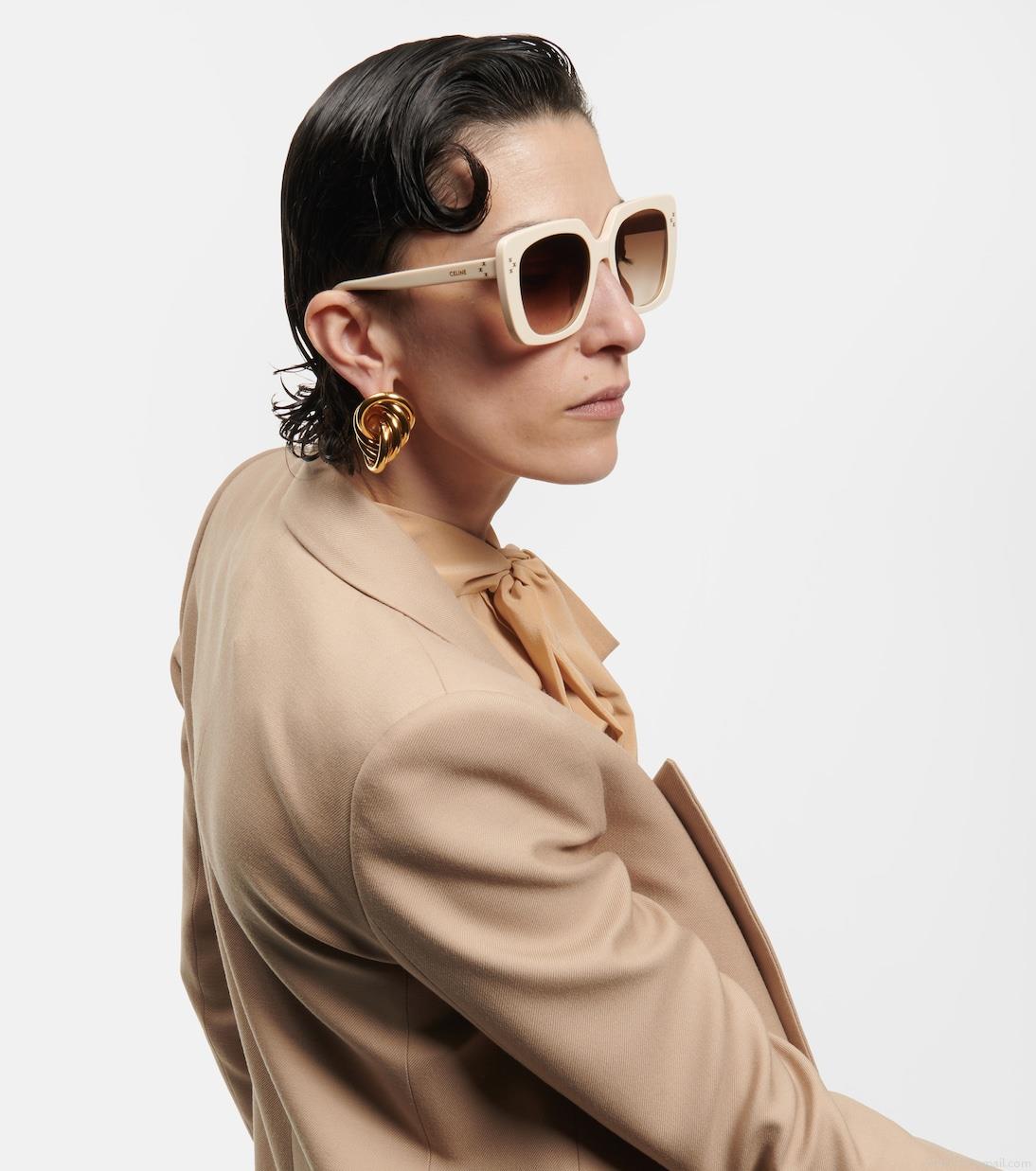 Celine EyewearOversized square sunglasses