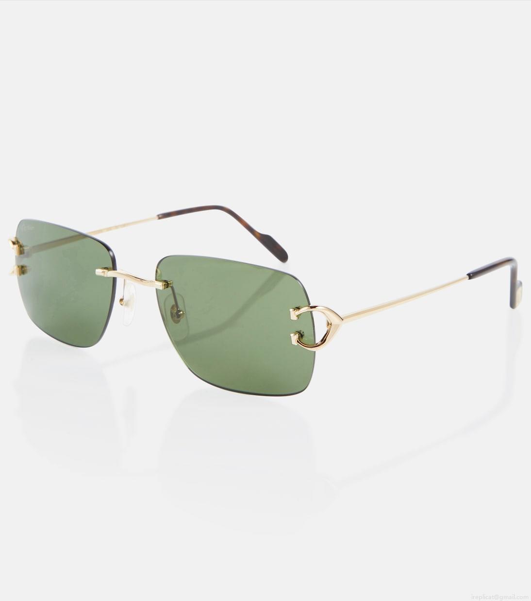 Cartier Eyewear CollectionSignature C de Cartier rectangular sunglasses