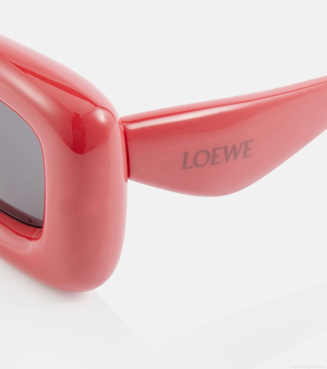 LoeweInflated square sunglasses