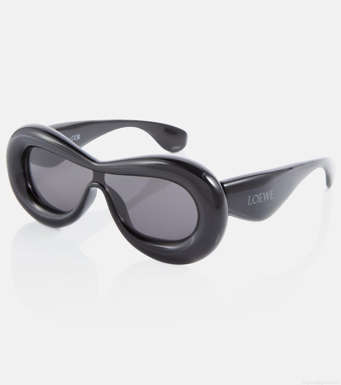 LoeweInflated oval sunglasses