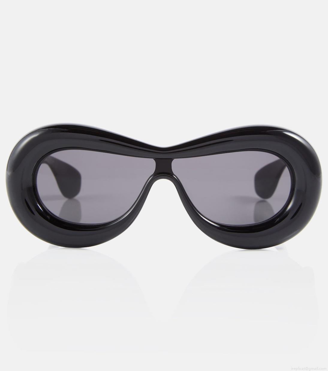 LoeweInflated oval sunglasses