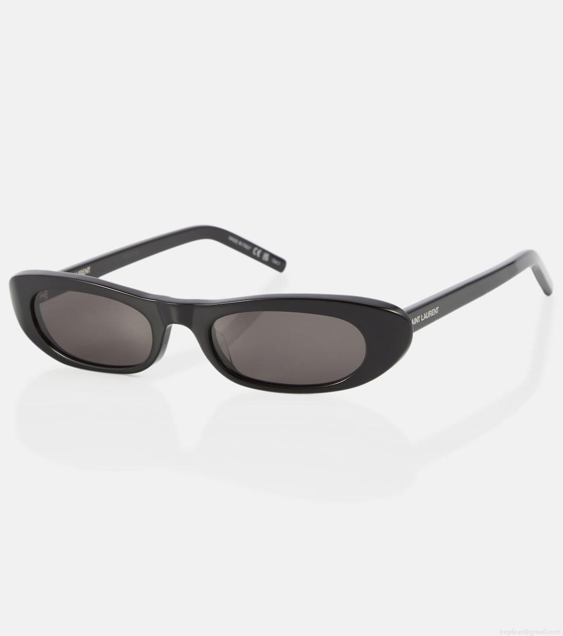 Saint LaurentSL 557 Shade oval sunglasses