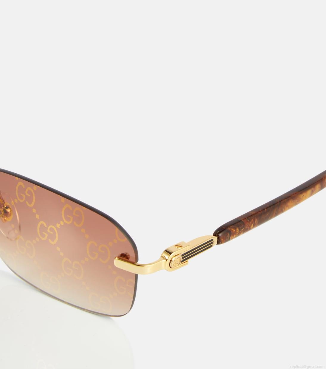 GucciGG rectangular sunglasses