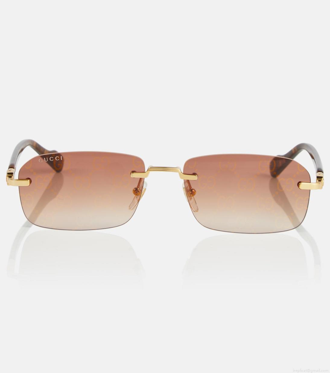 GucciGG rectangular sunglasses