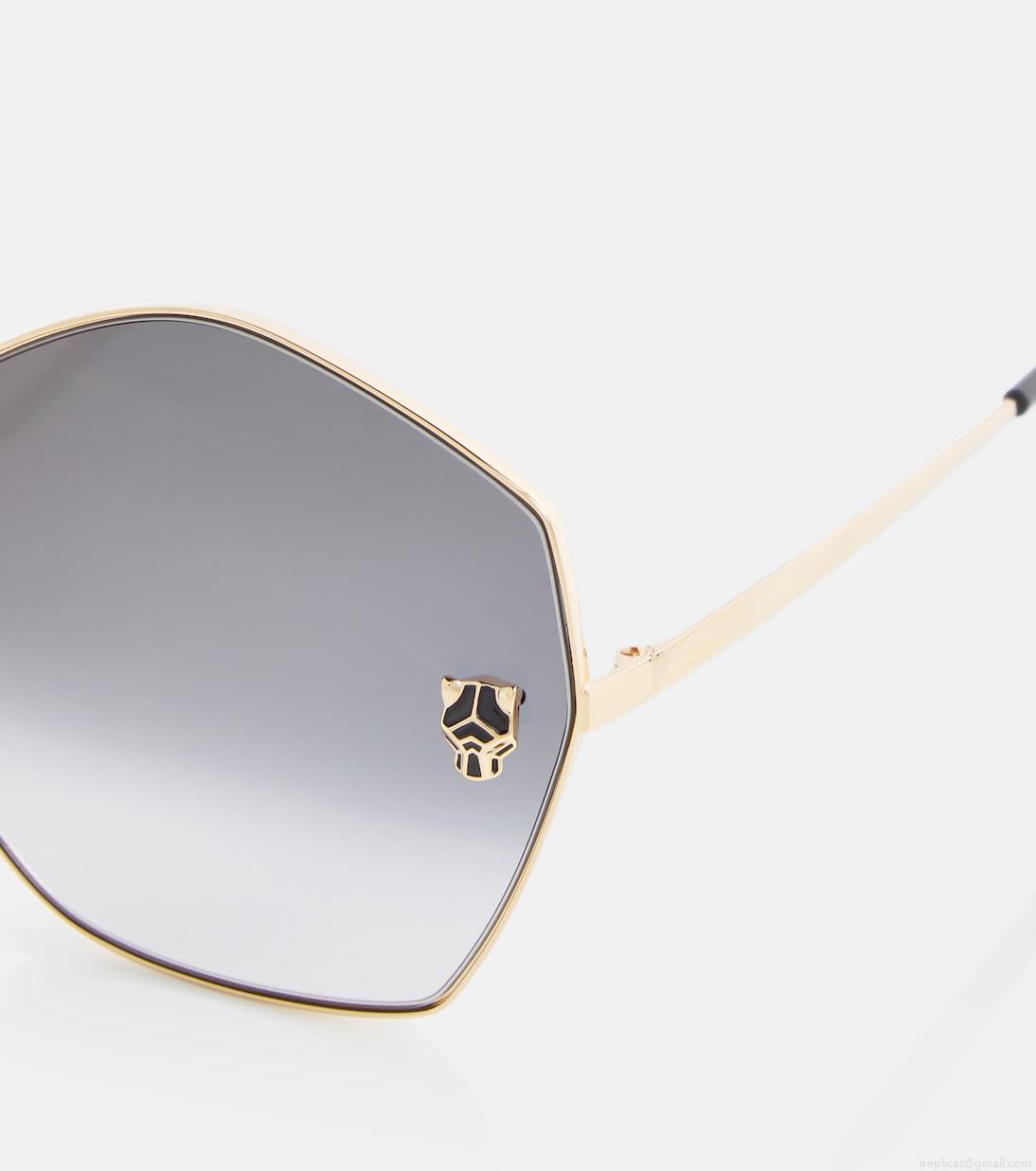 Cartier Eyewear CollectionPanthère de Cartier oversized sunglasses