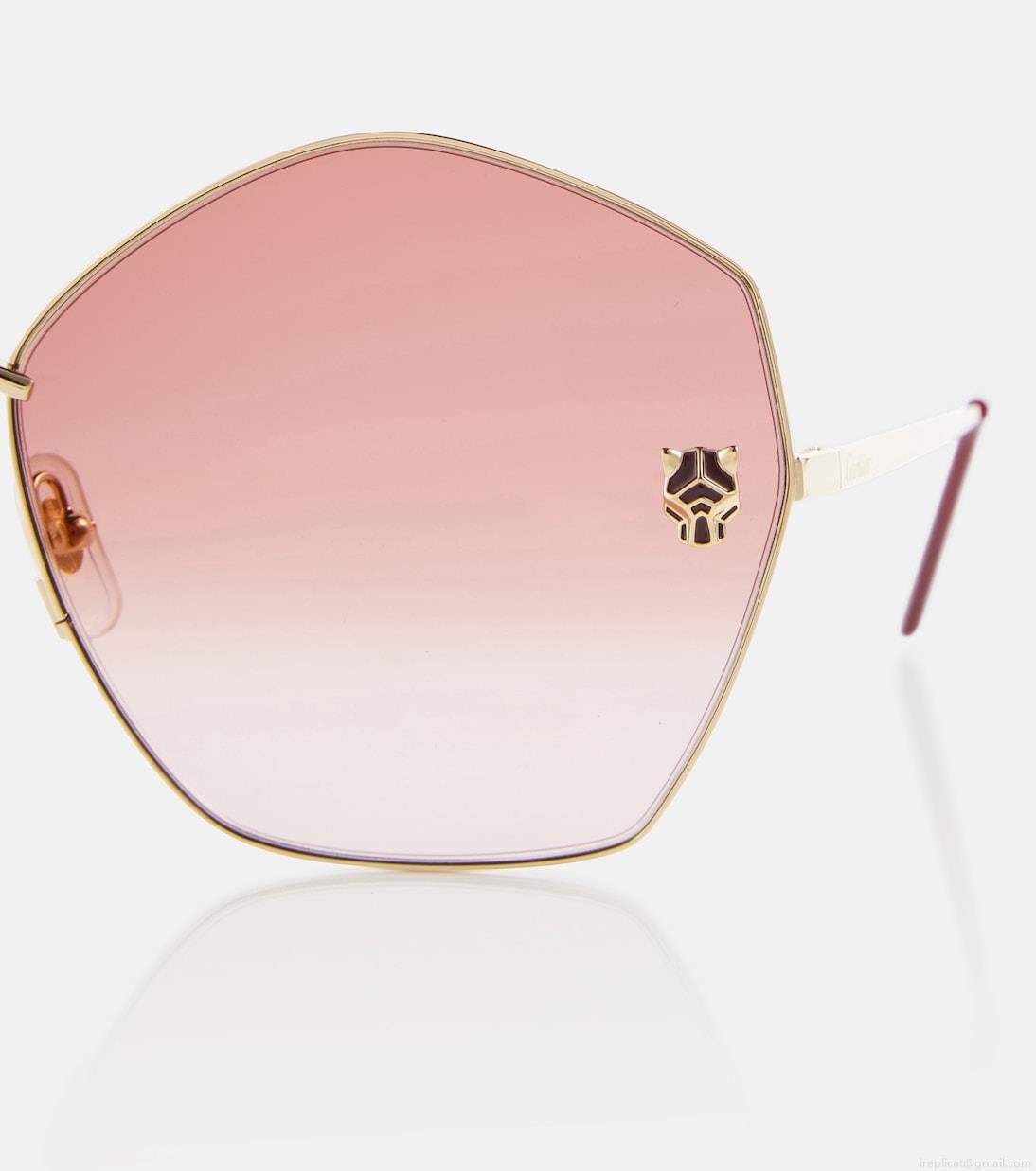 Cartier Eyewear CollectionPanthère de Cartier oversized sunglasses