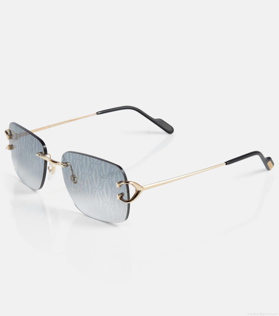 Cartier Eyewear CollectionRectangular sunglasses