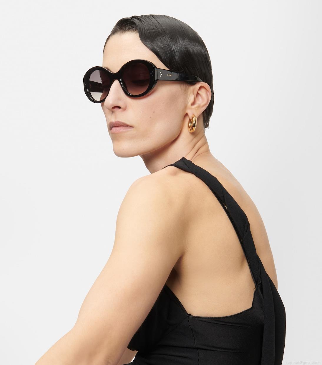 Celine EyewearBold round sunglasses