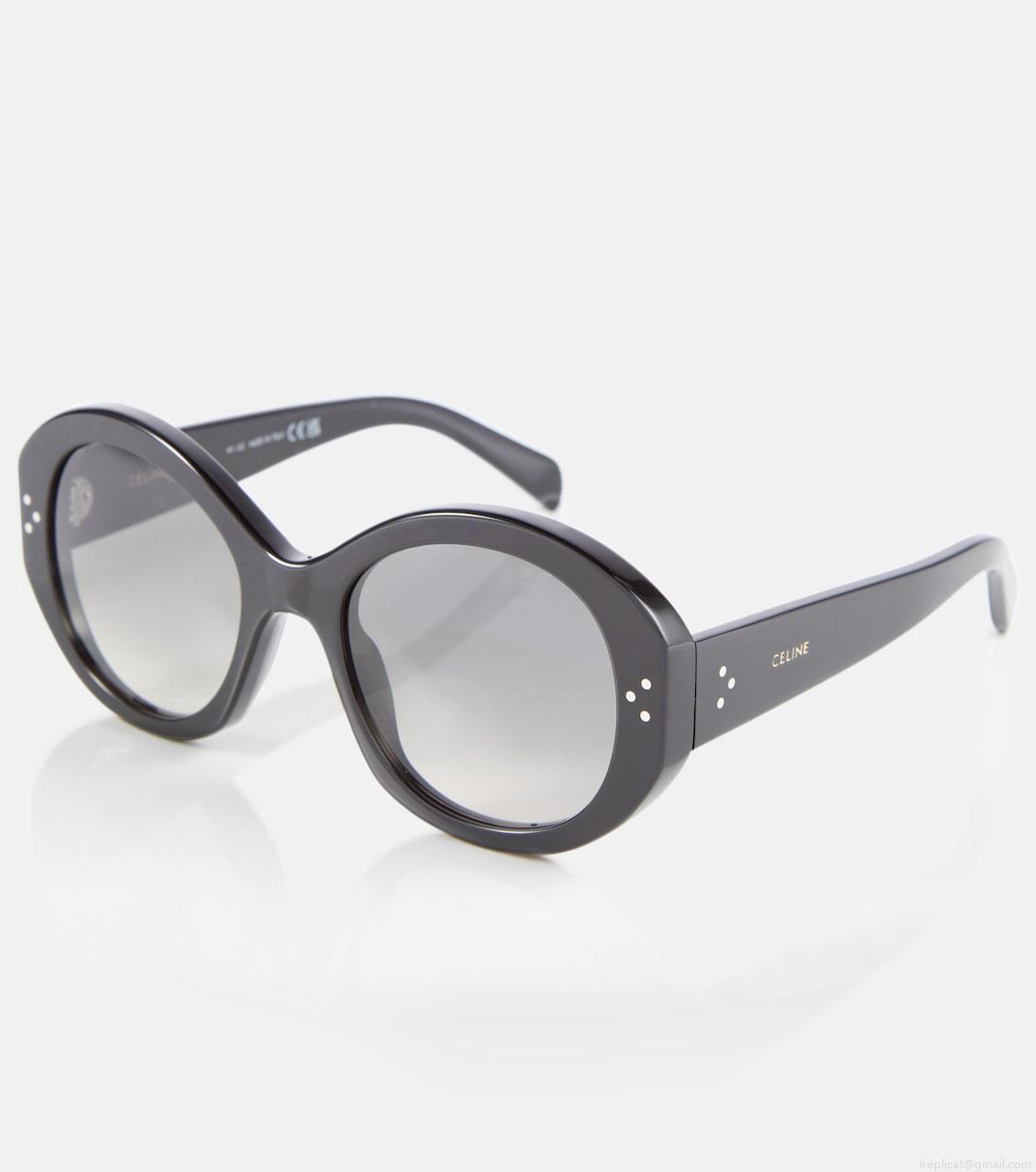 Celine EyewearBold round sunglasses