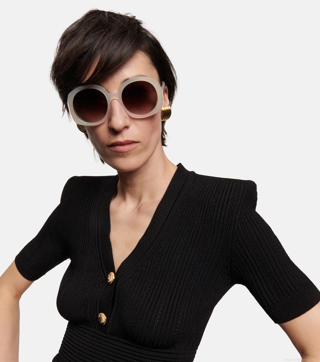 Celine EyewearBold round sunglasses