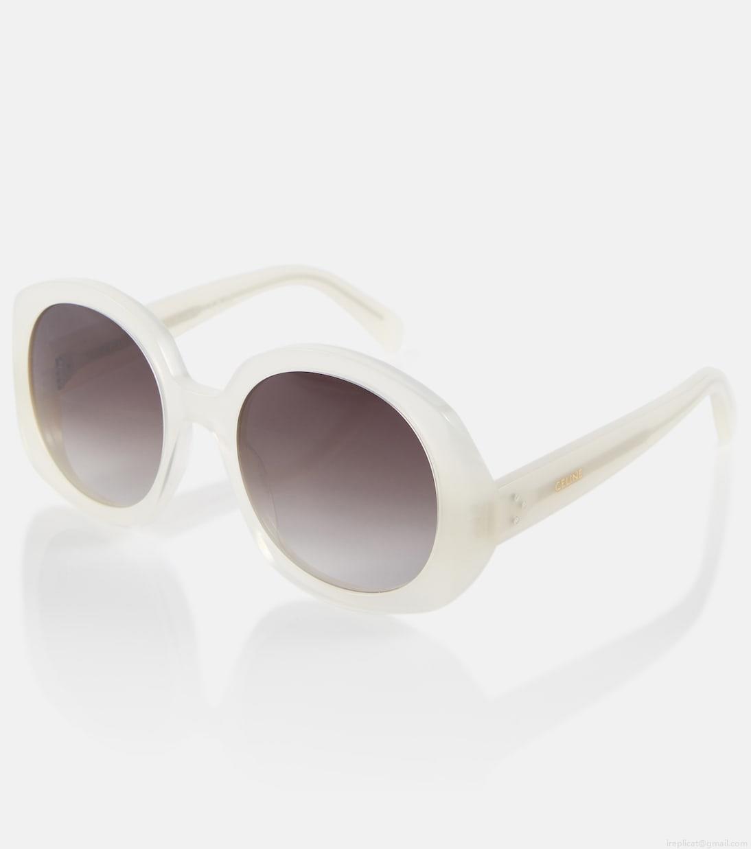 Celine EyewearBold round sunglasses