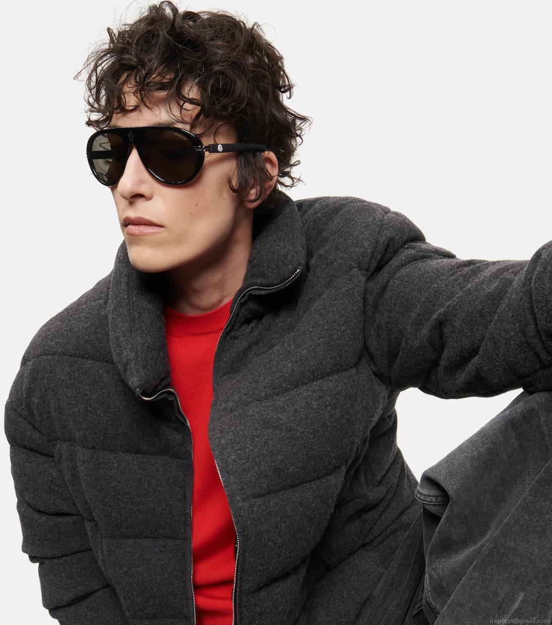 MonclerNavigaze aviator sunglasses