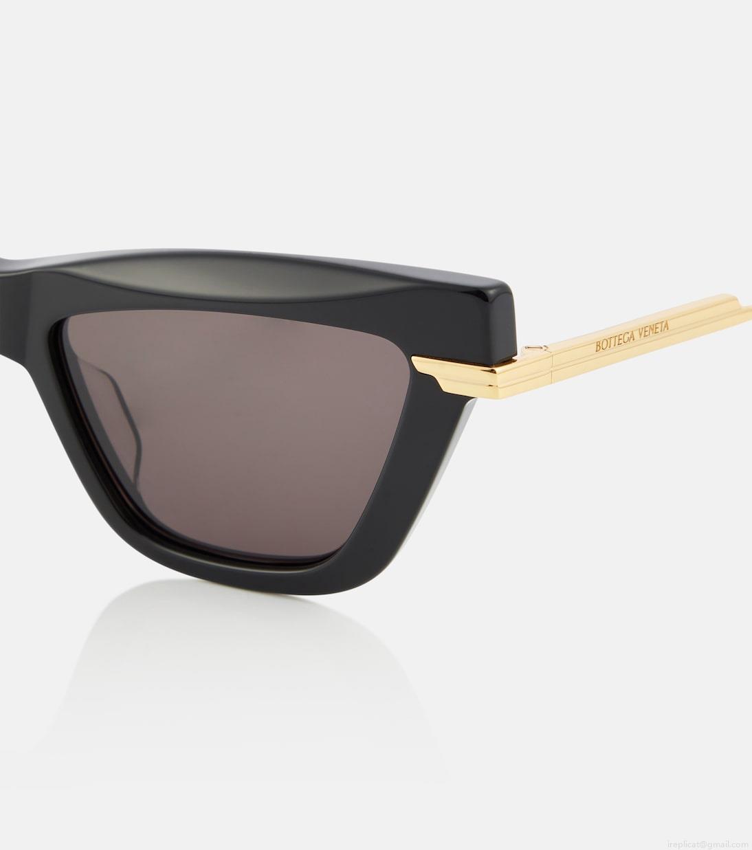 Bottega VenetaAngle cat-eye sunglasses