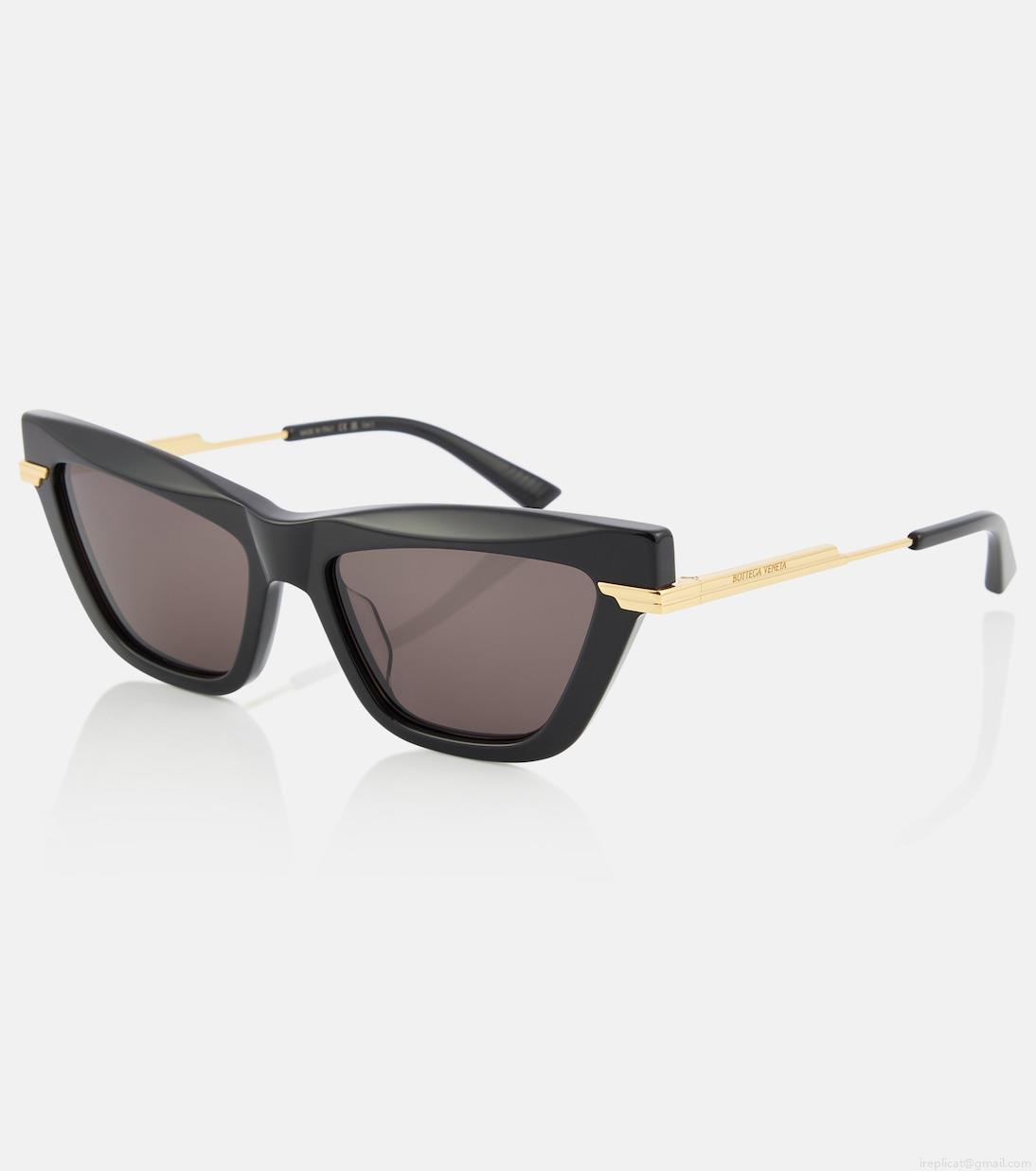 Bottega VenetaAngle cat-eye sunglasses