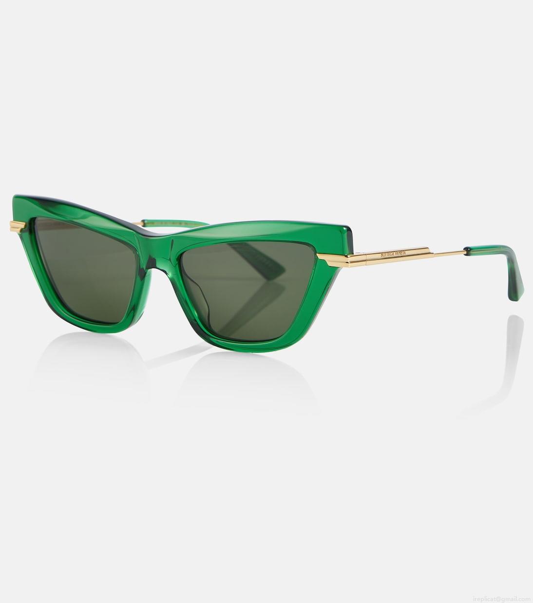 Bottega VenetaAngle cat-eye sunglasses