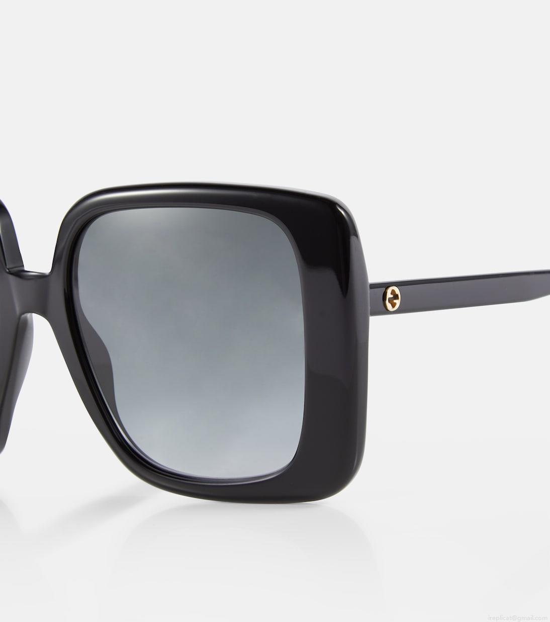 GucciOversized square sunglasses