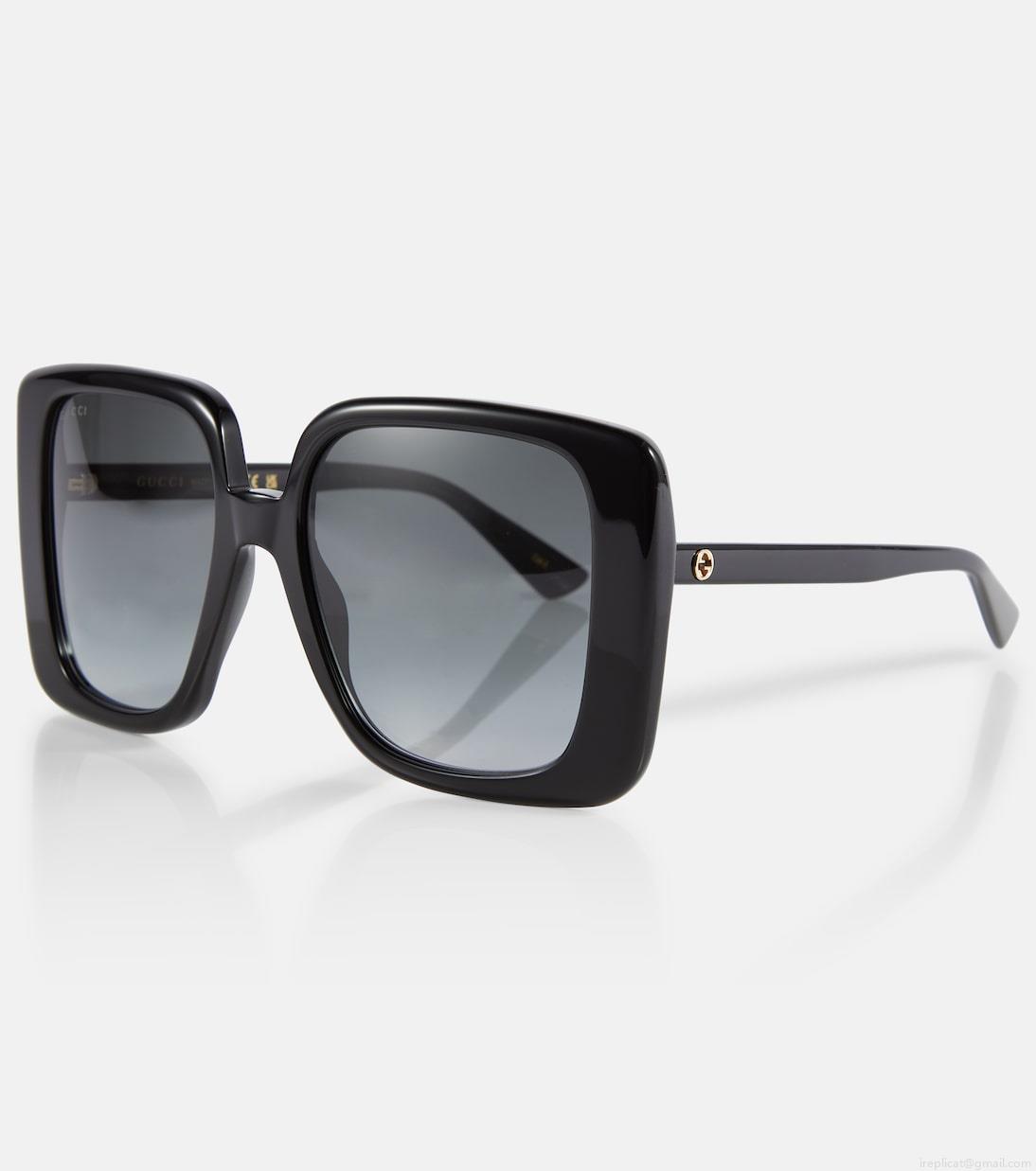 GucciOversized square sunglasses