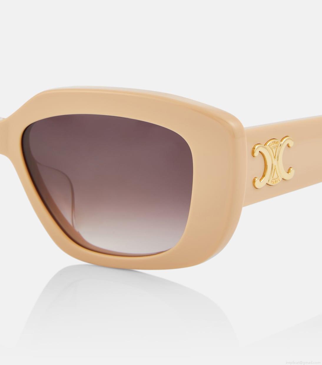 Celine EyewearTriomphe rectangular sunglasses