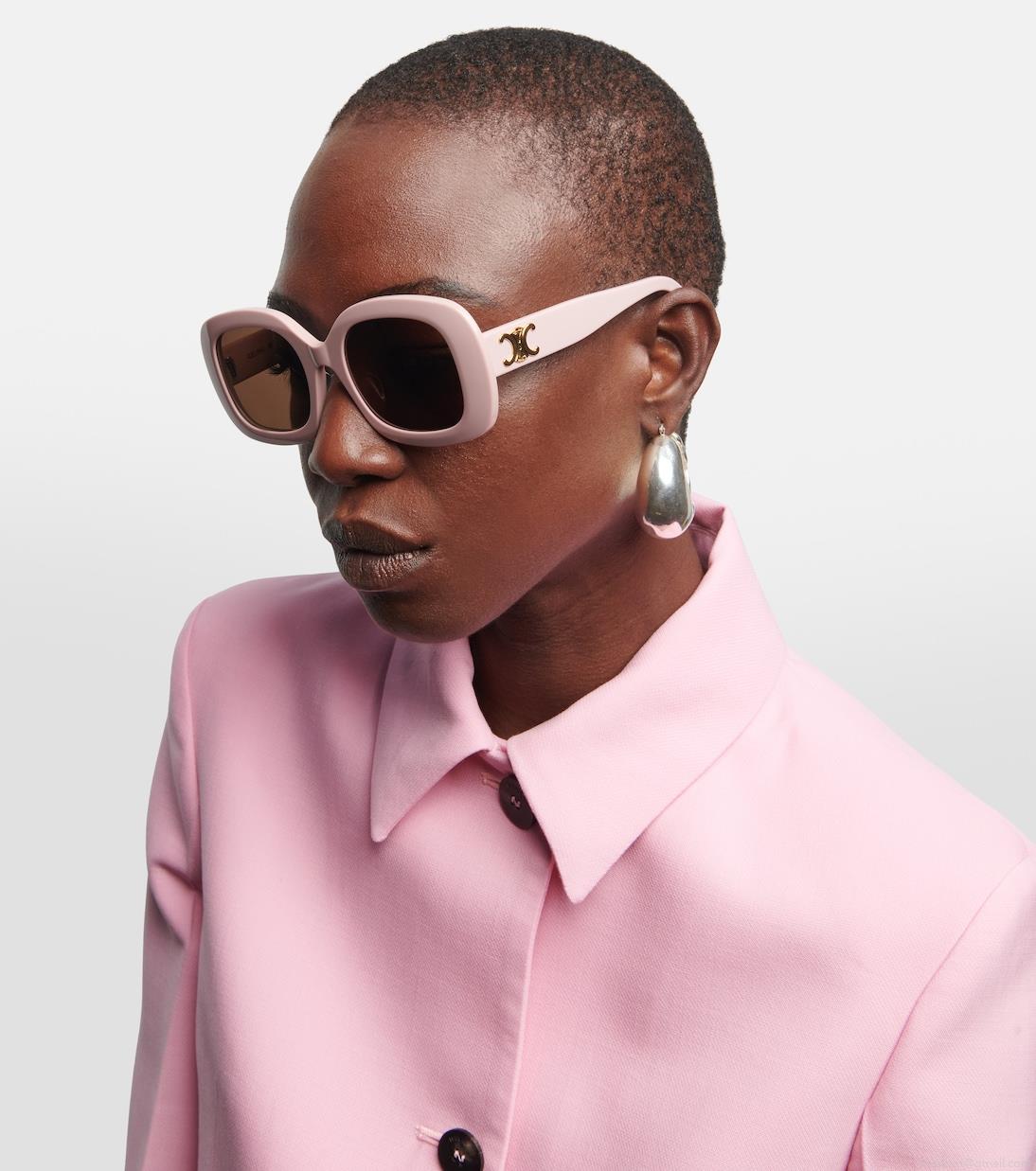 Celine EyewearTriomphe 10 square sunglasses