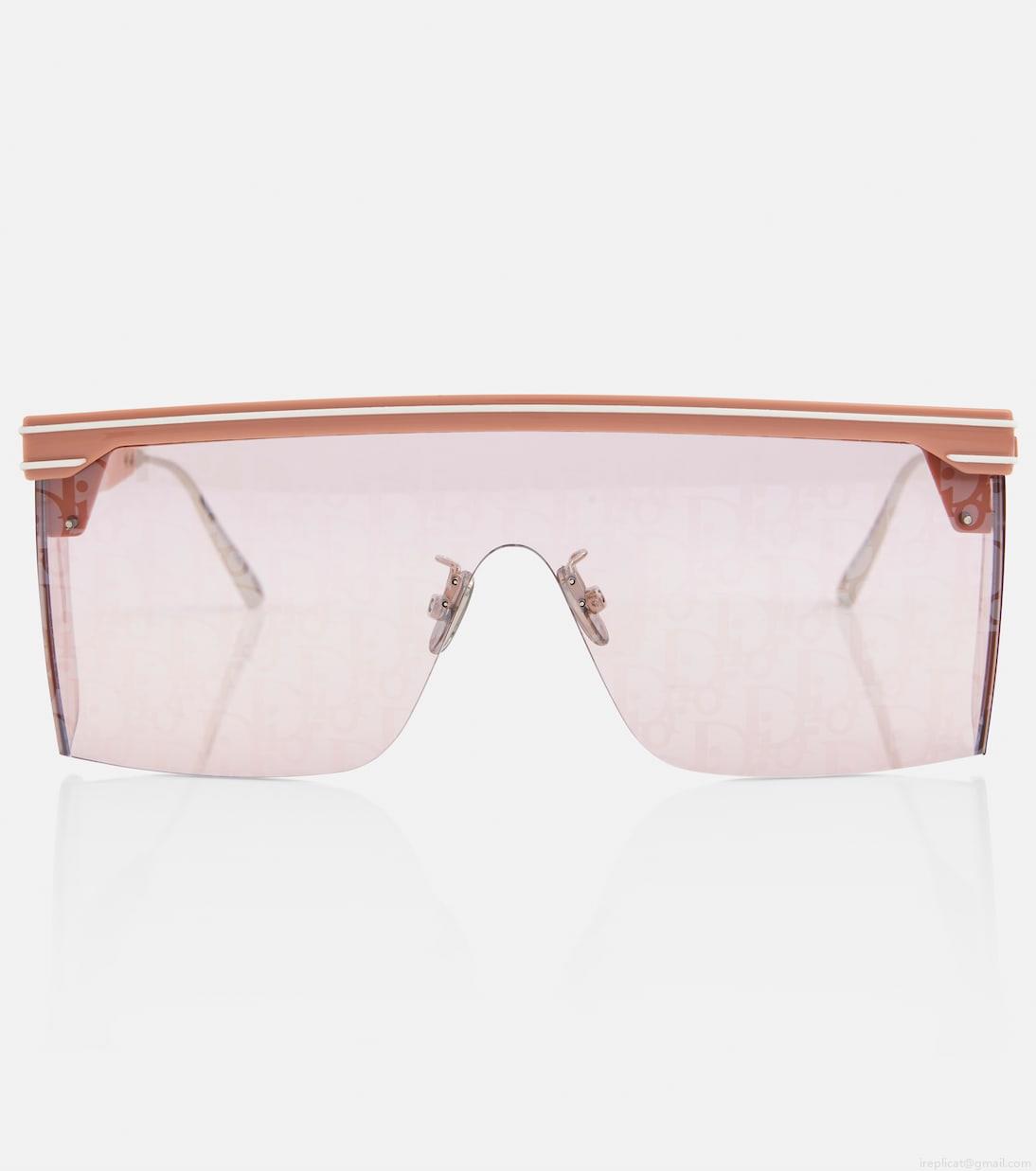 Dior EyewearDiorClub M1U flat-brow sunglasses