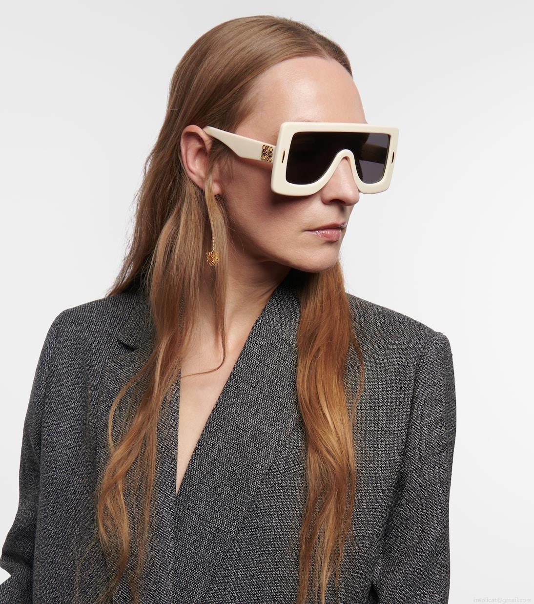 LoeweAnagram flat-top sunglasses