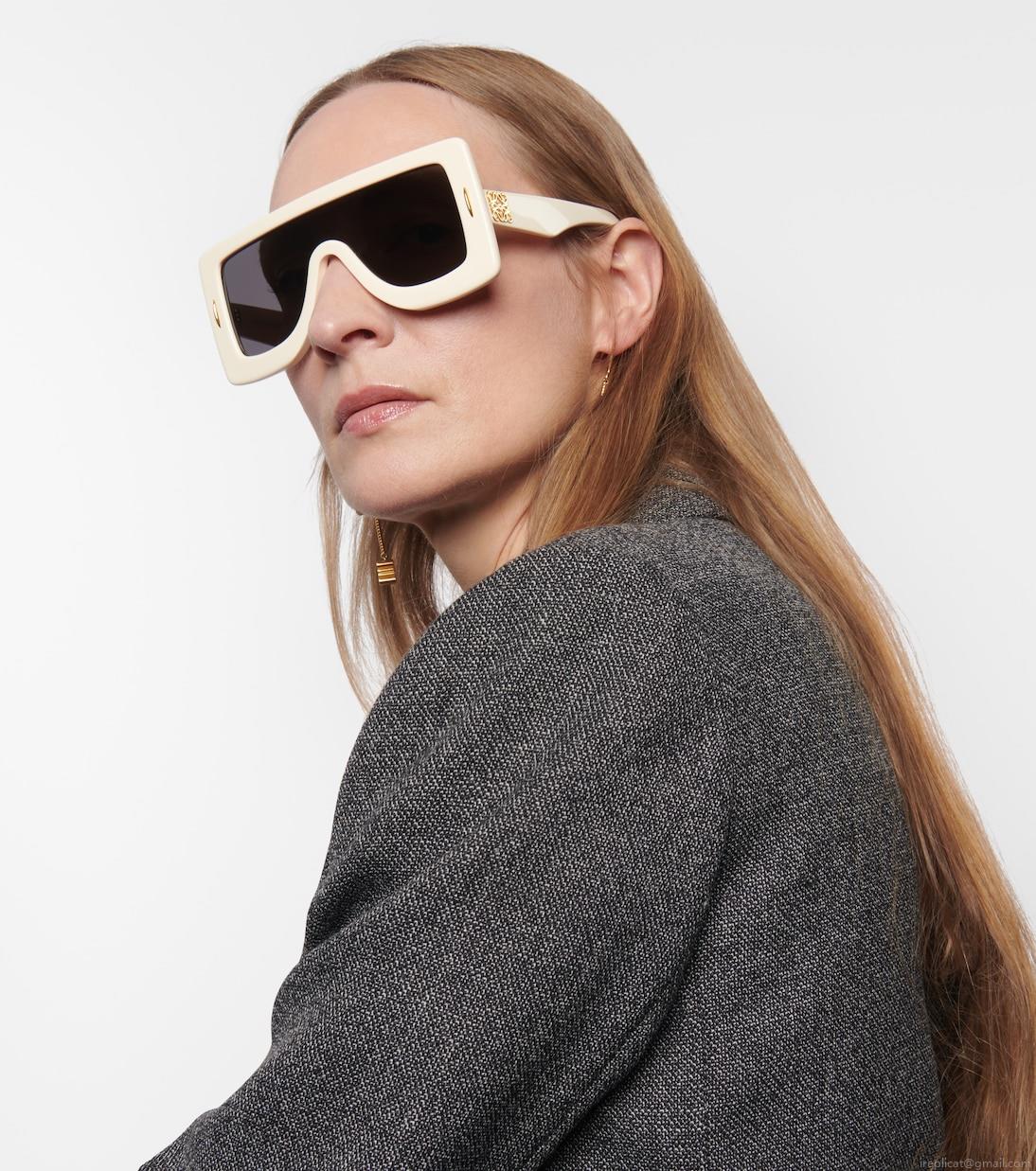 LoeweAnagram flat-top sunglasses